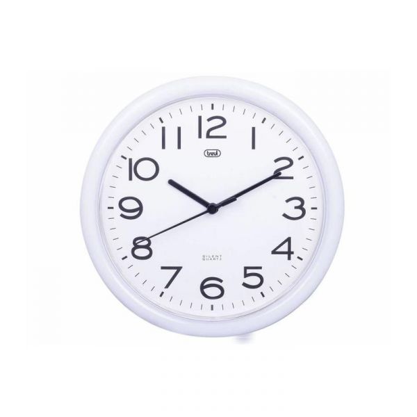 Trevi Relógio de Parede 24cm OM 3301 - Branco