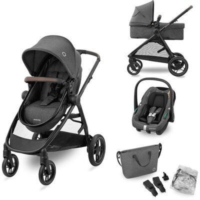 Maxi-Cosi Cosi Zelia S Trio Duovogn 2-i-1, Dark Grey