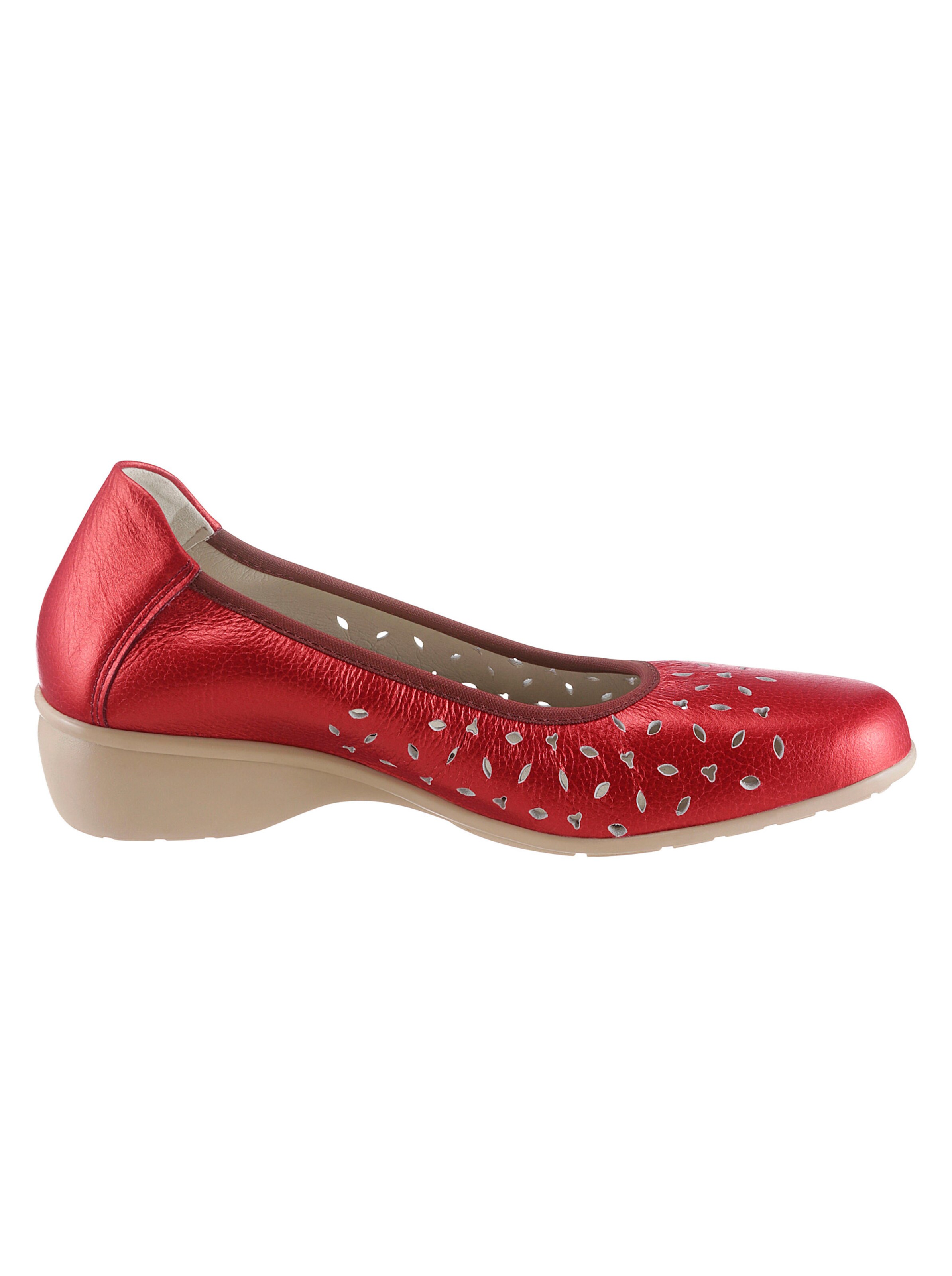 airsoft comfort+ Ballerina in rot