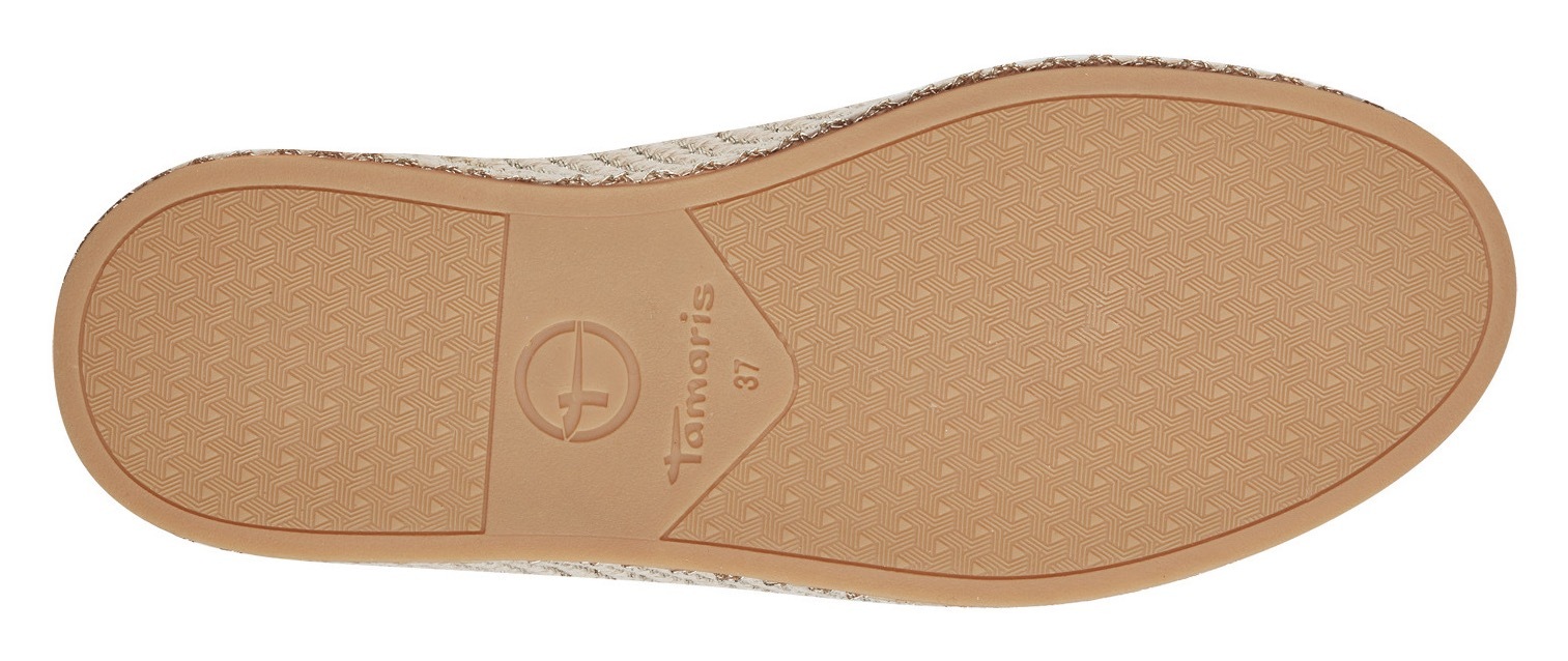 Tamaris Plateausneaker  , Freizeitschuh, Halbschuh, Schnürschuh mit Textilkordel am Plateau
