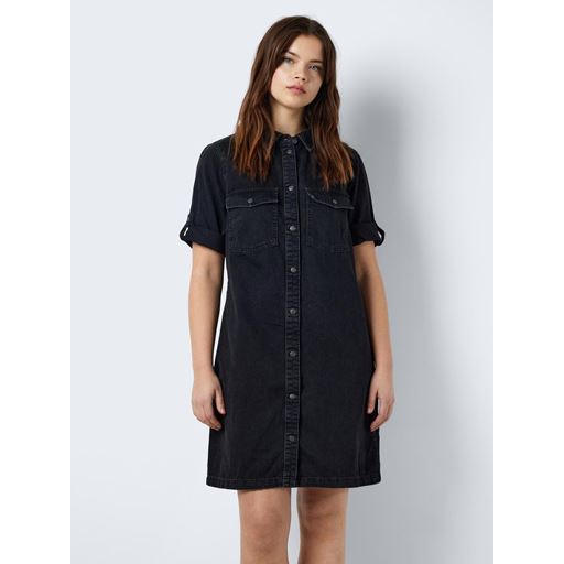 Noisy May New Signe Denimkjole, Black, XS