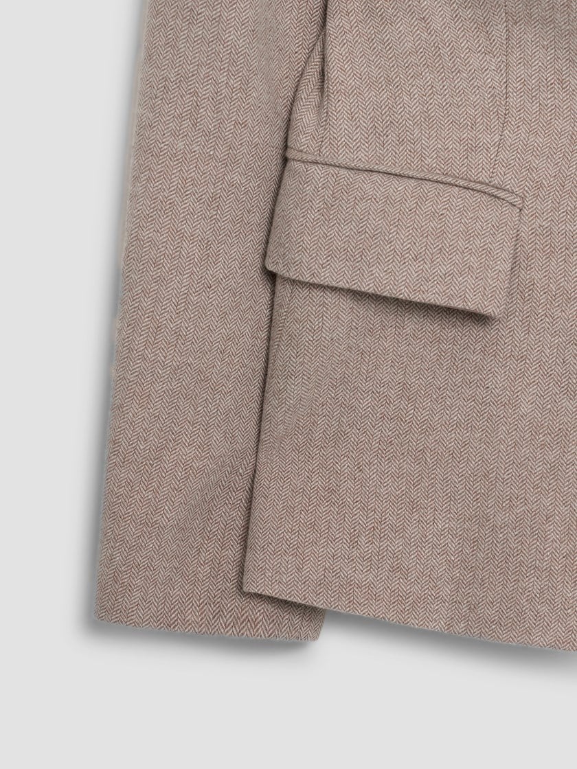 Candice blazer Cobblestone