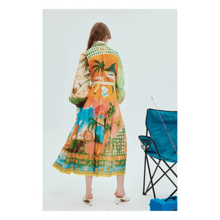 Alémais Robe Longue Paradiso | Vert