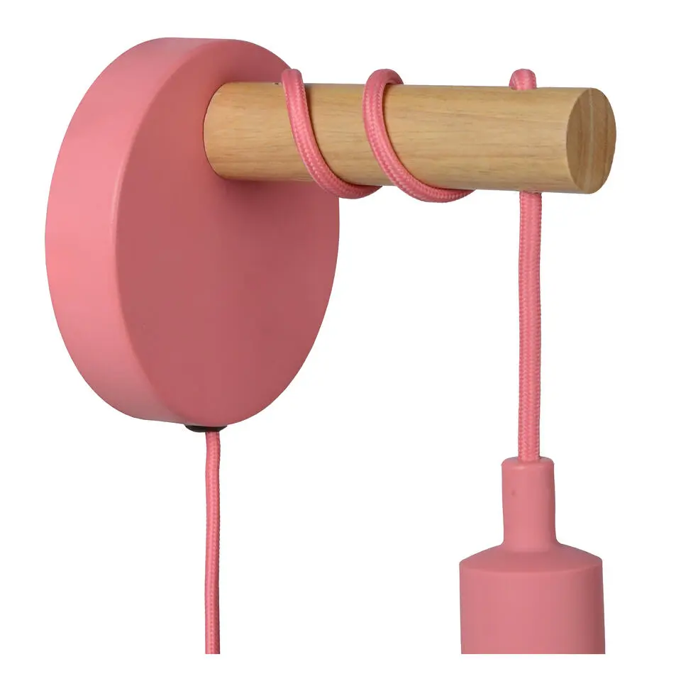 Lucide POLA Wandlamp - Roze