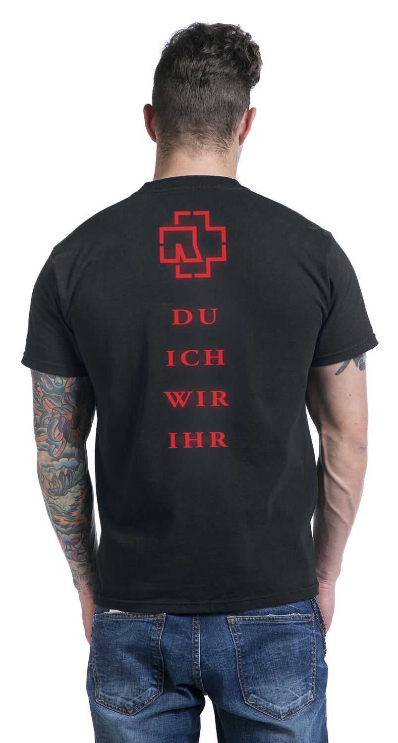 Du-Ich-Wir-Ihr | Rammstein T-Shirt Manches courtes