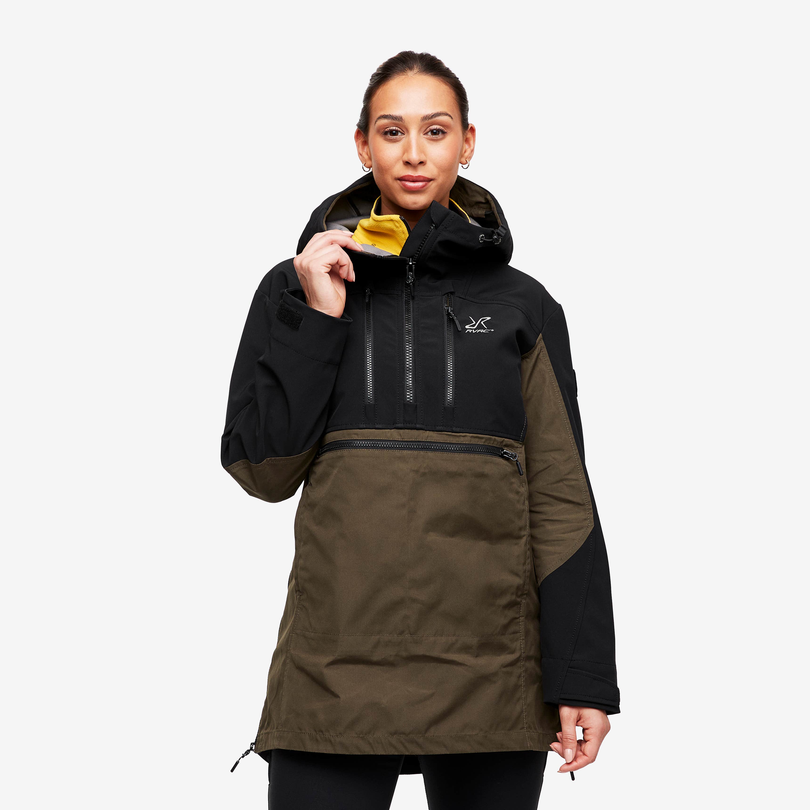 Outdoor Anorak Dame Mud