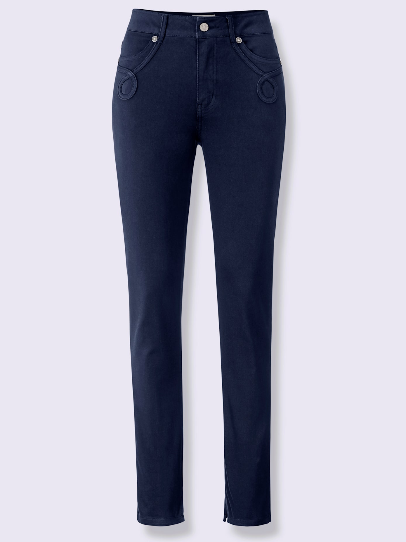 Jean push-up rivets sur les poches