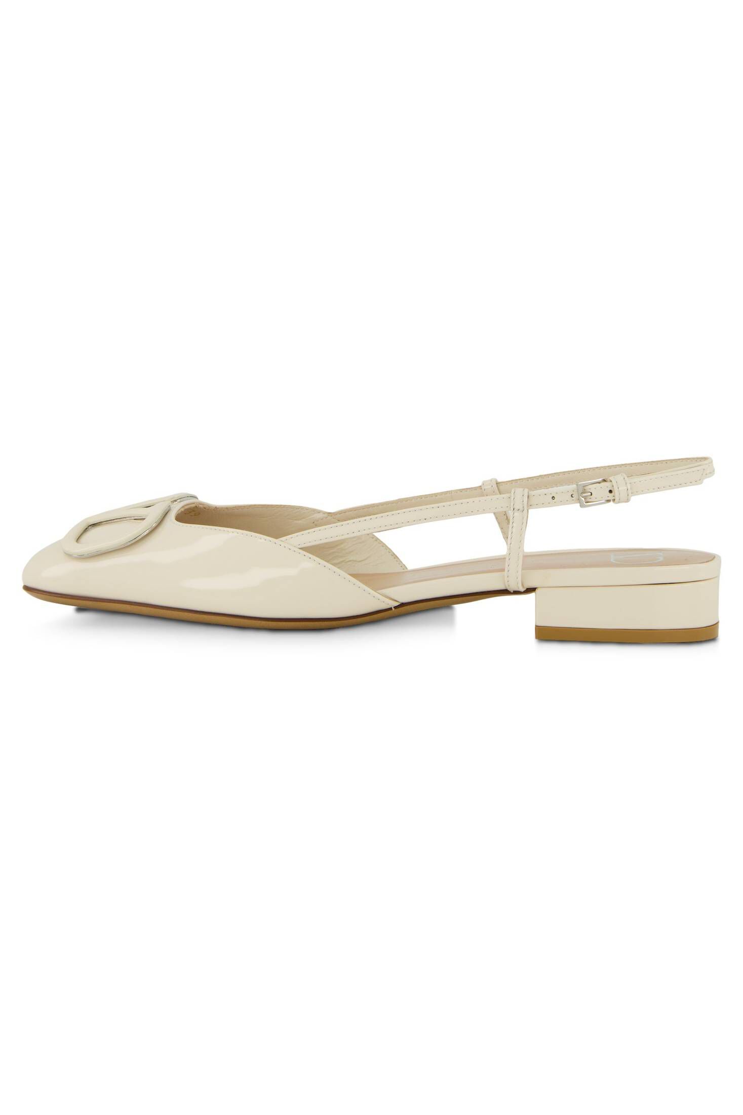 Valentino Garavani| Damen Slingback-Ballerina VLOGO SIGNATURE Lackleder