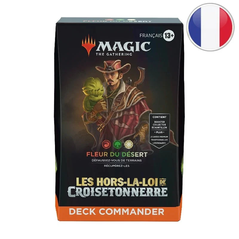 Magic The Gathering - Les hors-la-loi de Croisetonnerre - Commander - Fleur du désert