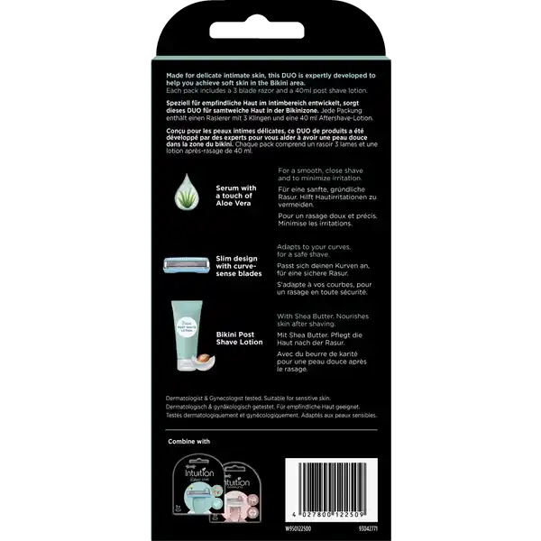 Intuition Bikini Care Rasierer Duo