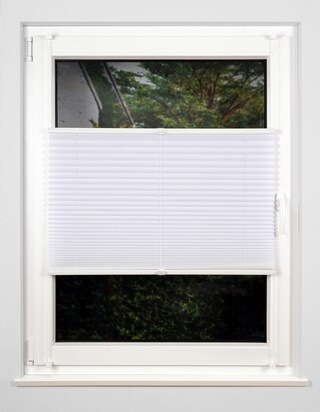 my deco Plissee 80 x 210 cm weiß
