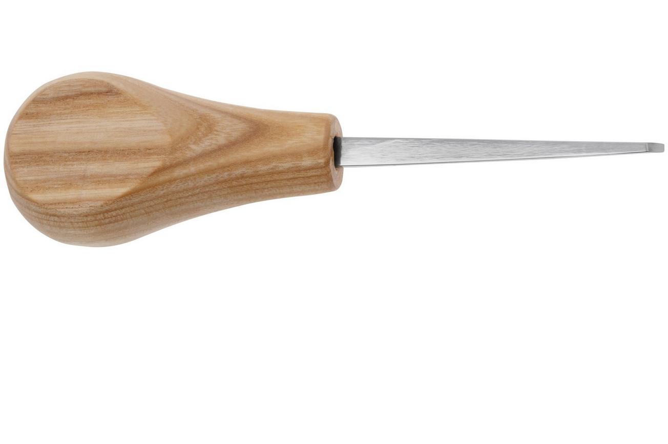 BeaverCraft Palm Chisel P1-02 Straight Flat Sweep No. 1, 2 mm, handguts