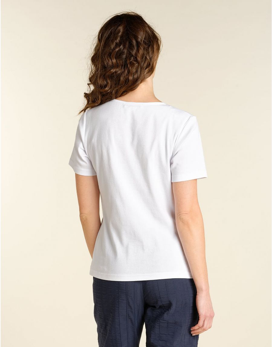 T-shirt blanc coton BIO