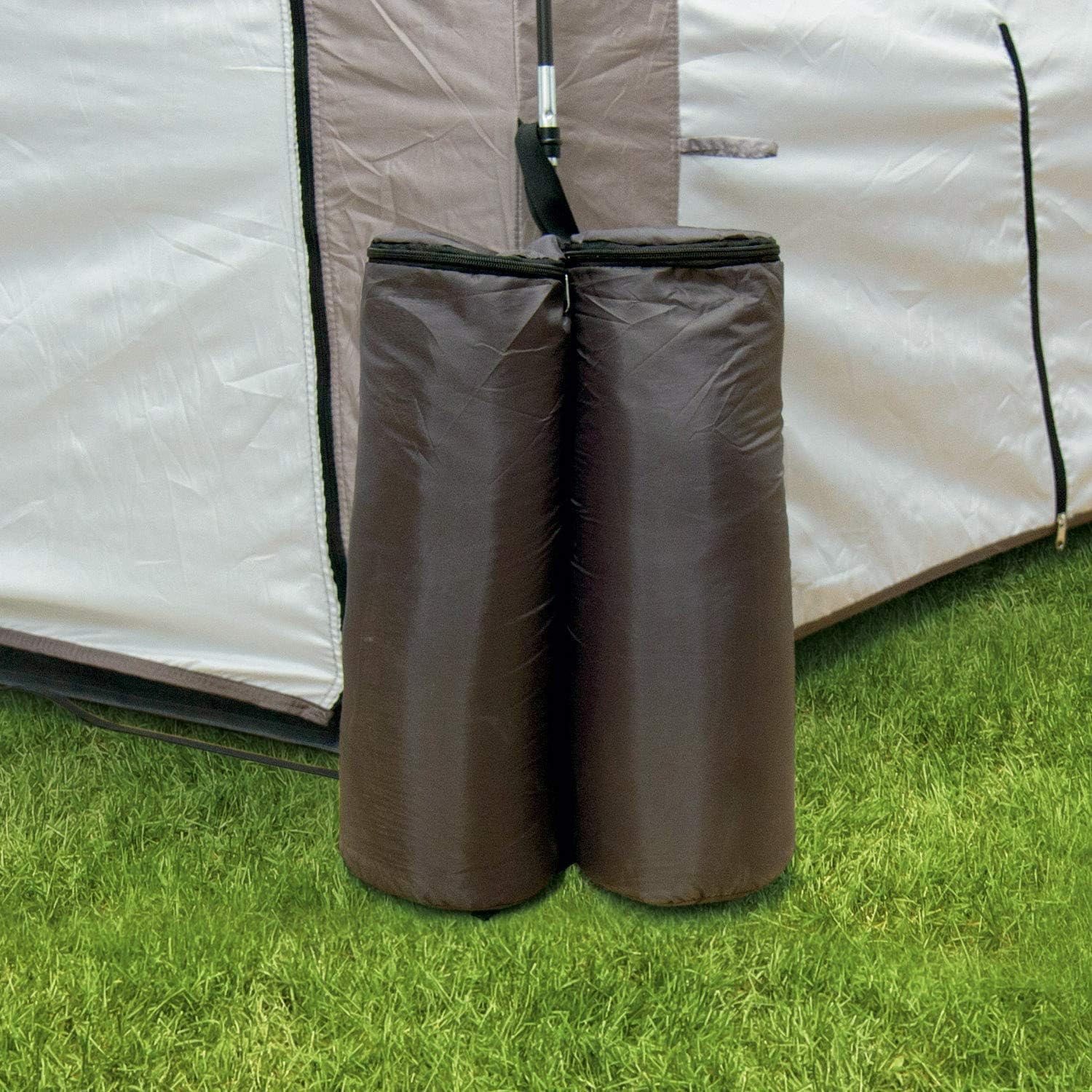 Steinbach Whirlpooldach – 036430 – Pooldach für Whirlpools bis ca. Ø 239 x 71 cm – Mit Serviceöffnungen für Technikeinheit – 350 x 290 x 220 cm (LxBxH)