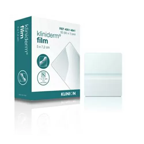 Kliniderm Film 5x7,2 cm - 50 stk.