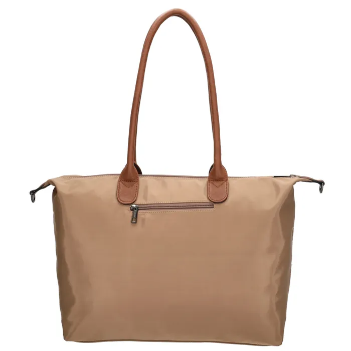 Charm London Buckingham Laptoptas 15,6 inch Taupe