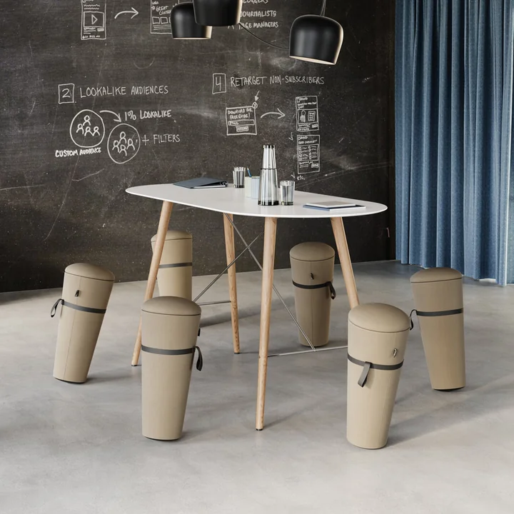 Wilkhahn - Stand-Up Hocker, rot