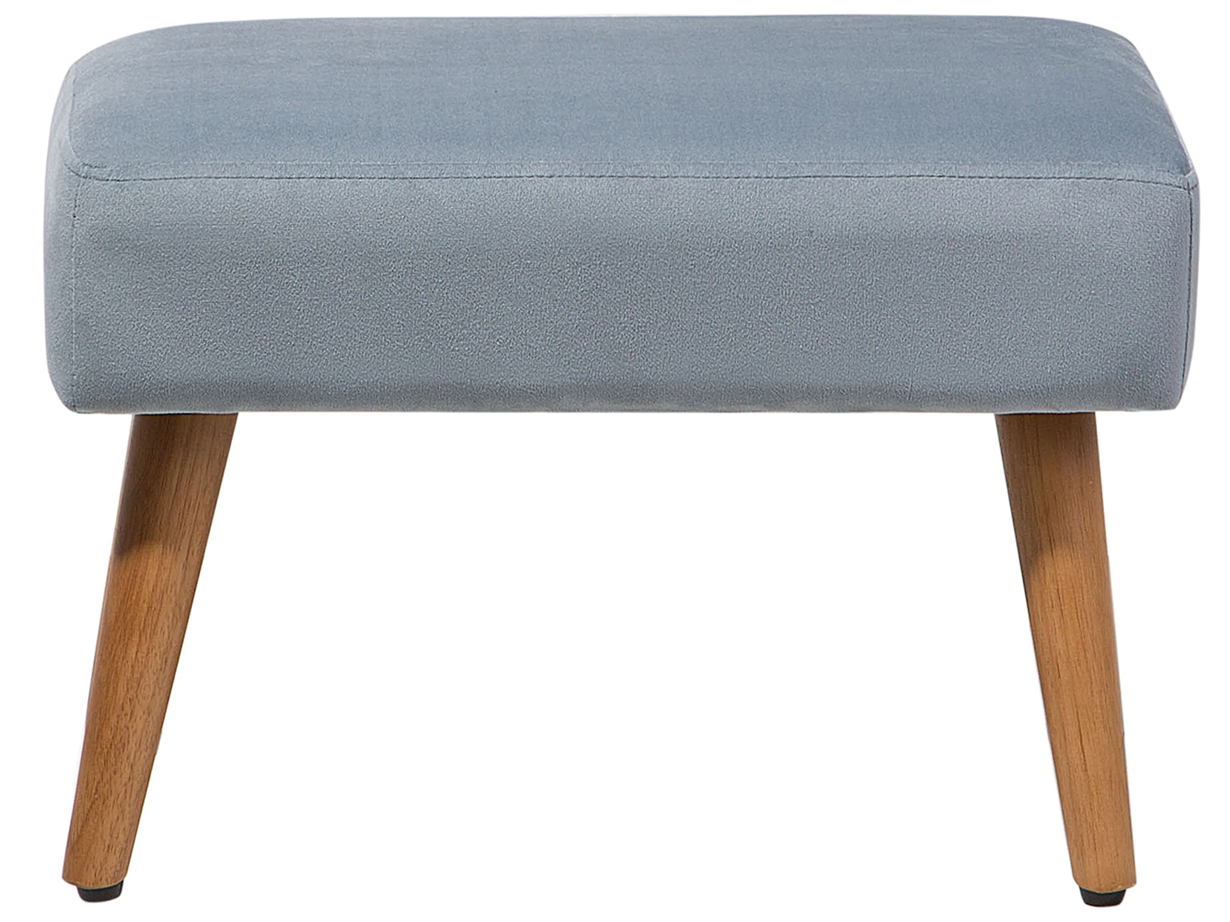 Hocker TAKOMA Fluweel Grijs