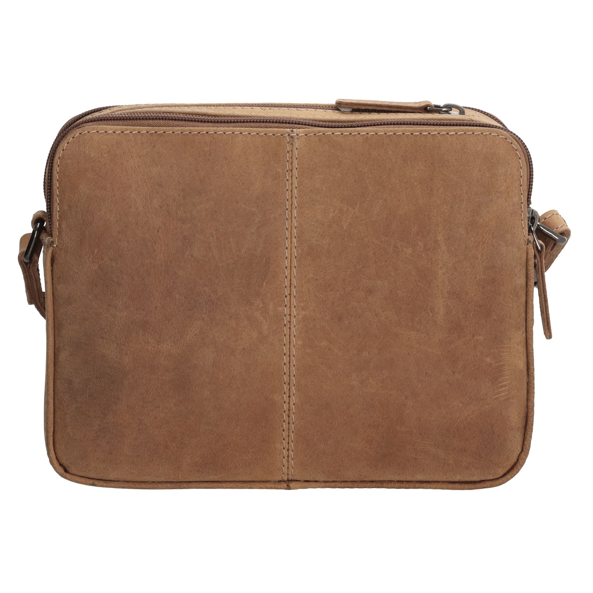 Hide & Stitches Idaho Schoudertas Bruin