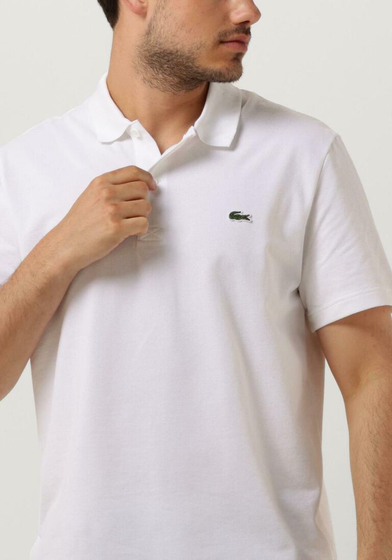 LACOSTE witte lacoste polo 1hp3 men's s/s polo 11