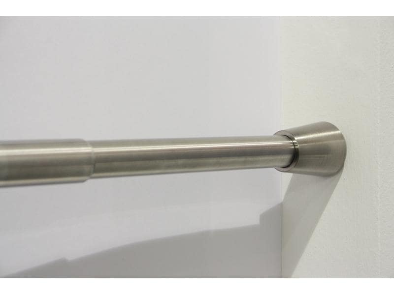 Gardinia Spannstange 65 - 100 cm, Silber Ausdrehbare Stange