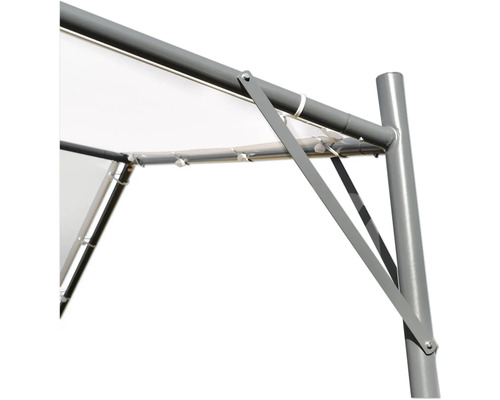 Tuinpaviljoen Soluna Kalea 350 x 350 x 270 cm wit