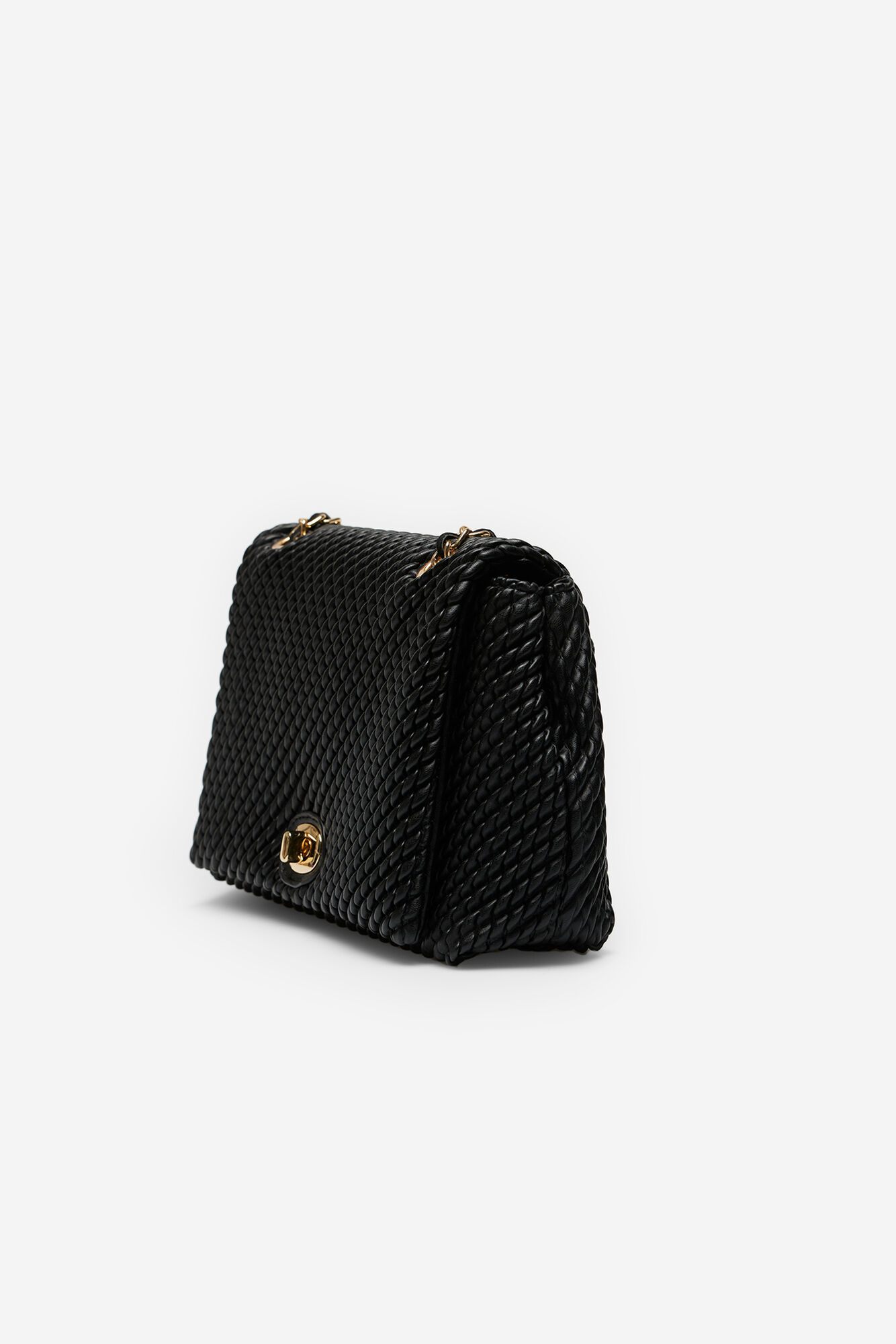 bolsa acolchoada com relevo
