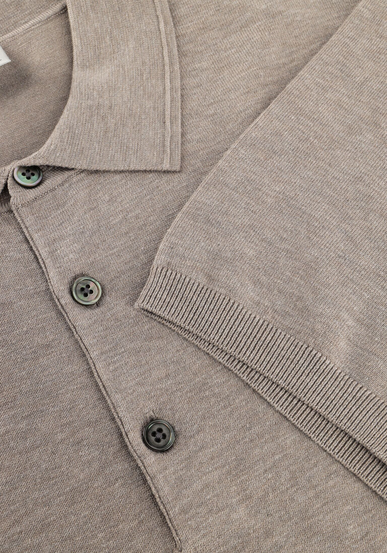 beige profuomo polo polo ss luxury basic