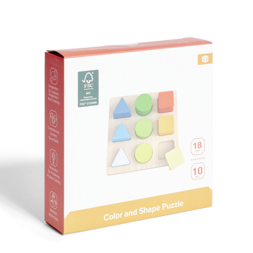 Jeu du tic tac forme en bois