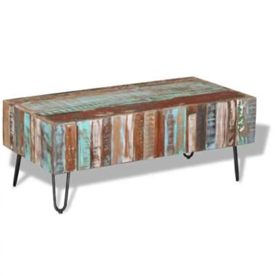 vidaXL - Salontafel - Multikleur - Hout