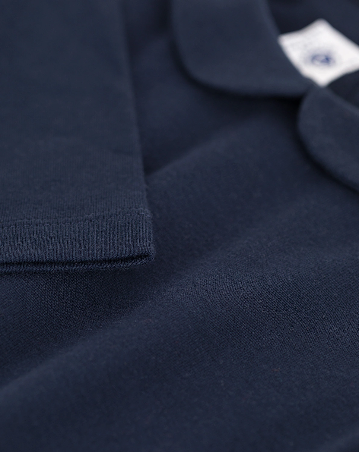 Langarmshirt COLLAR in blau
