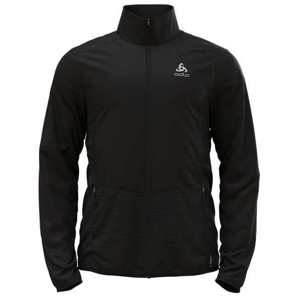 Veste running ODLO RUN EASY WARM HYBRID JACKET BLACK