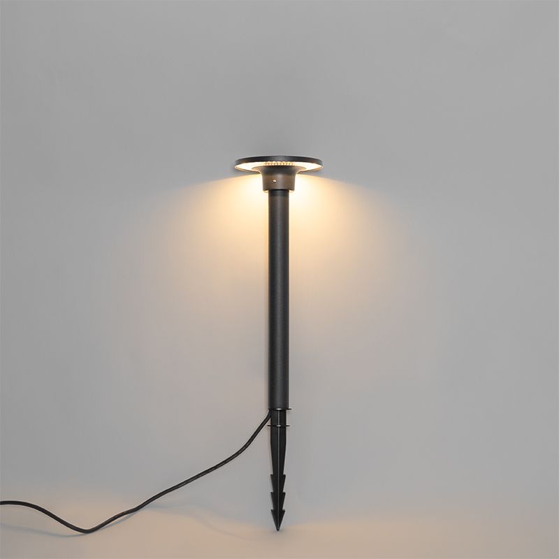Moderne prikspot zwart incl. LED IP54 - Skyf