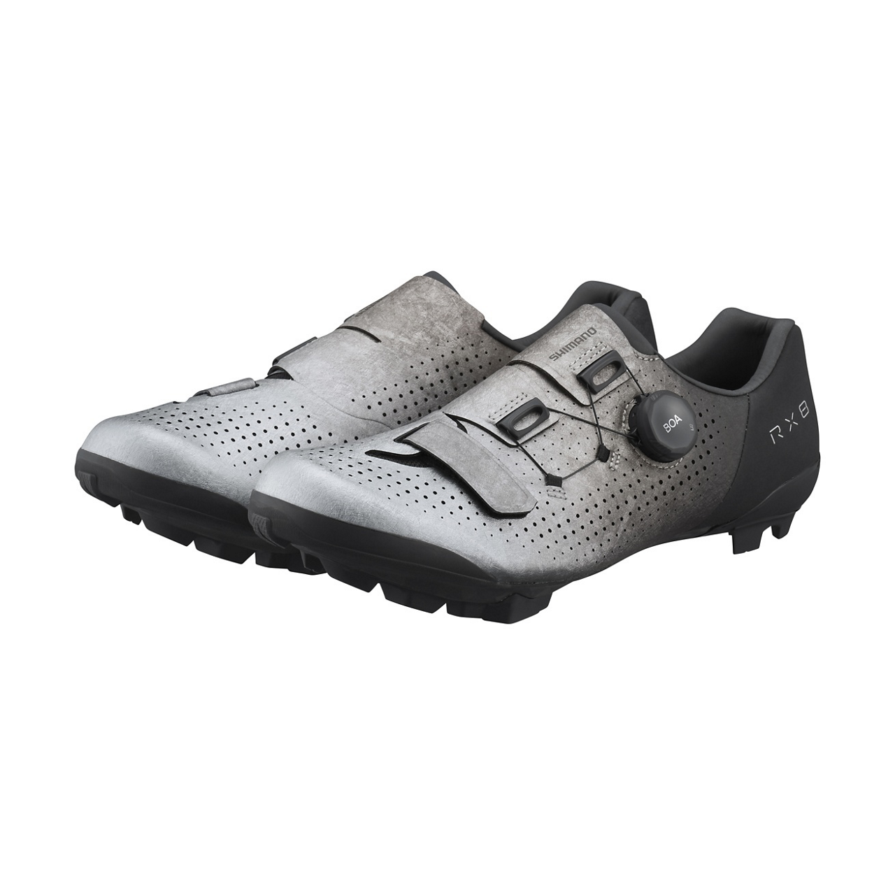 Shimano RX801 Gravelbikeschoenen Zilver Heren