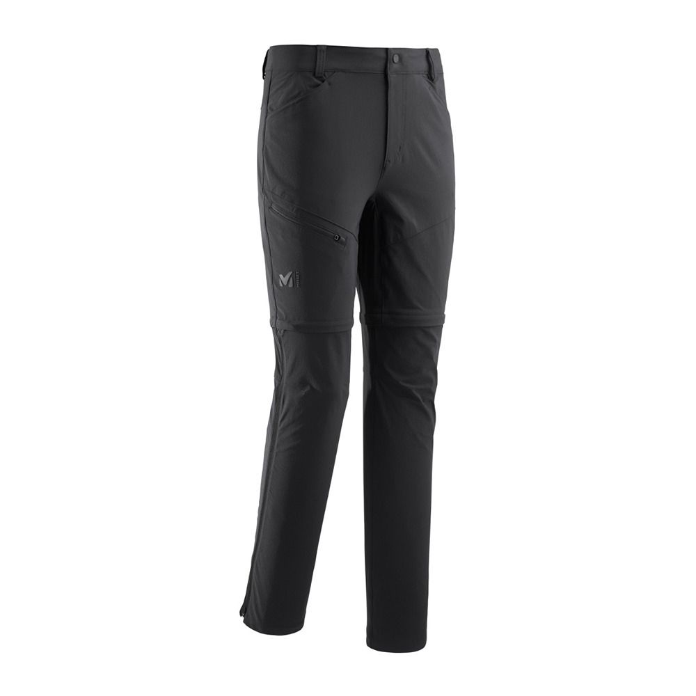 Millet TREKKER STRETCH ZIP OFF - Pantalon Homme black