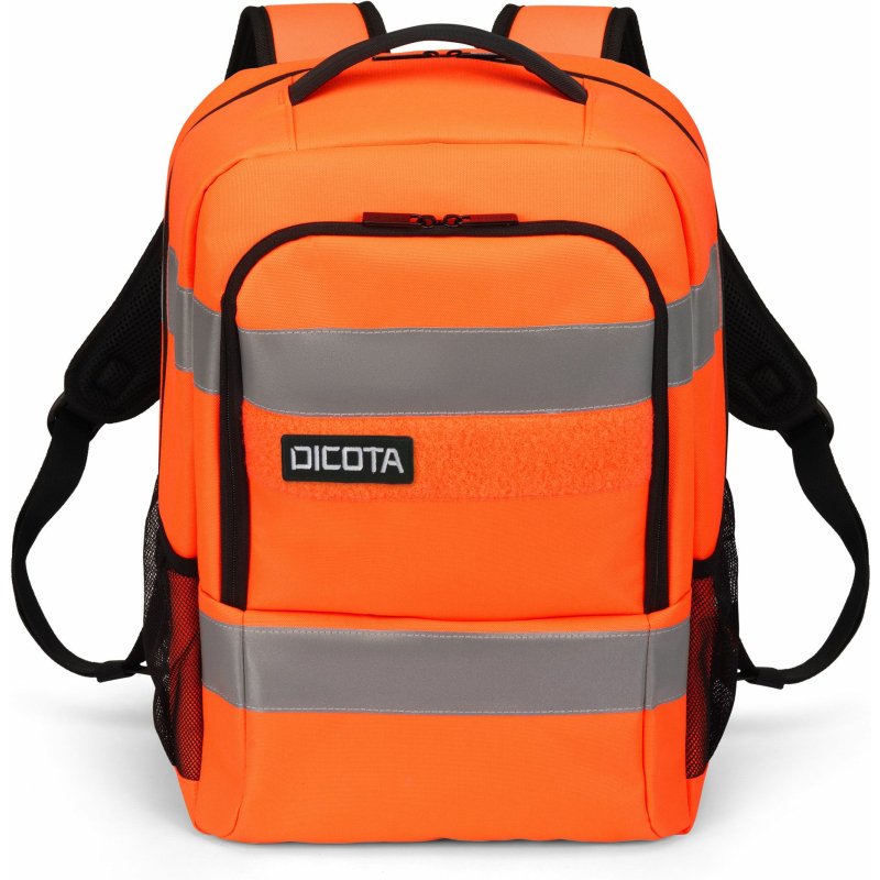 DICOTA P20471-18 sac à dos Noir, Gris, Orange Polyéthylène téréphtalate recyclé (rPET)