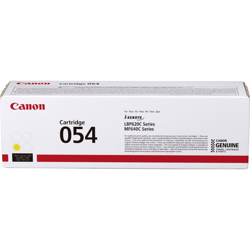 Toner Canon 054 couleur pour imprimante laser