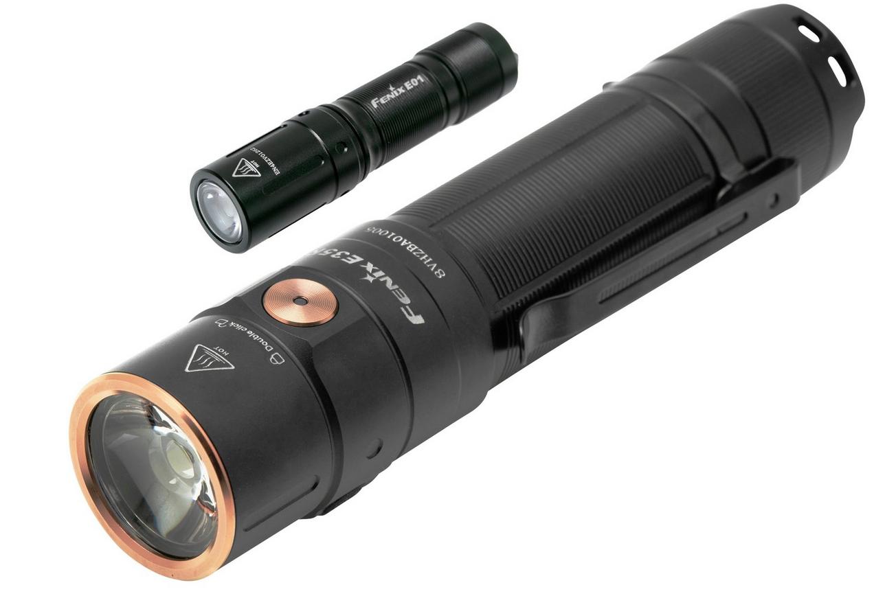 Fenix E35R EDC zaklamp met GRATIS Fenix E01 V2.0 sleutelhangerzaklamp