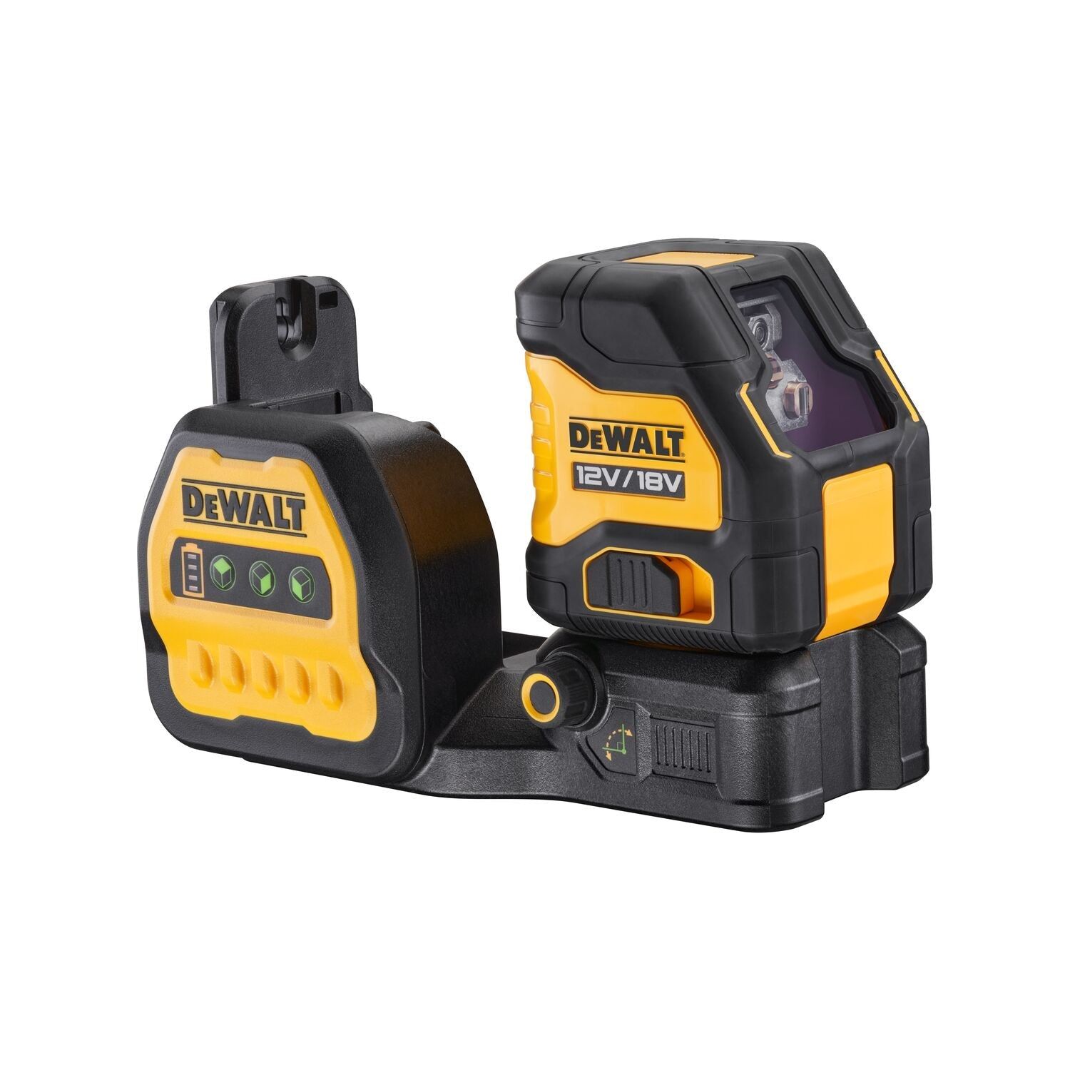 DeWALT DCE088NG18 Zelfnivellerende accu kruislijnlaser groen 12V/18V XR Basic Body in koffer