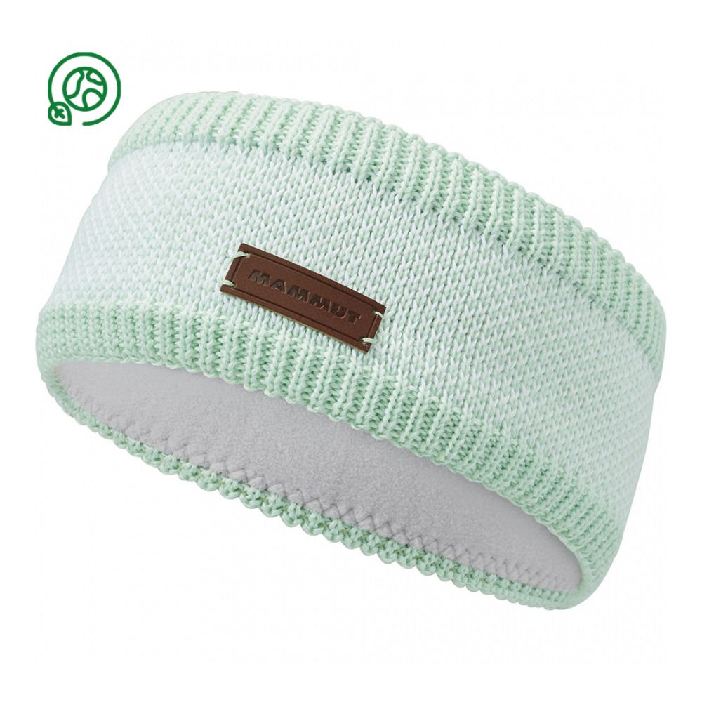 Mammut SNOW - Bandeau Femme neo mint/white