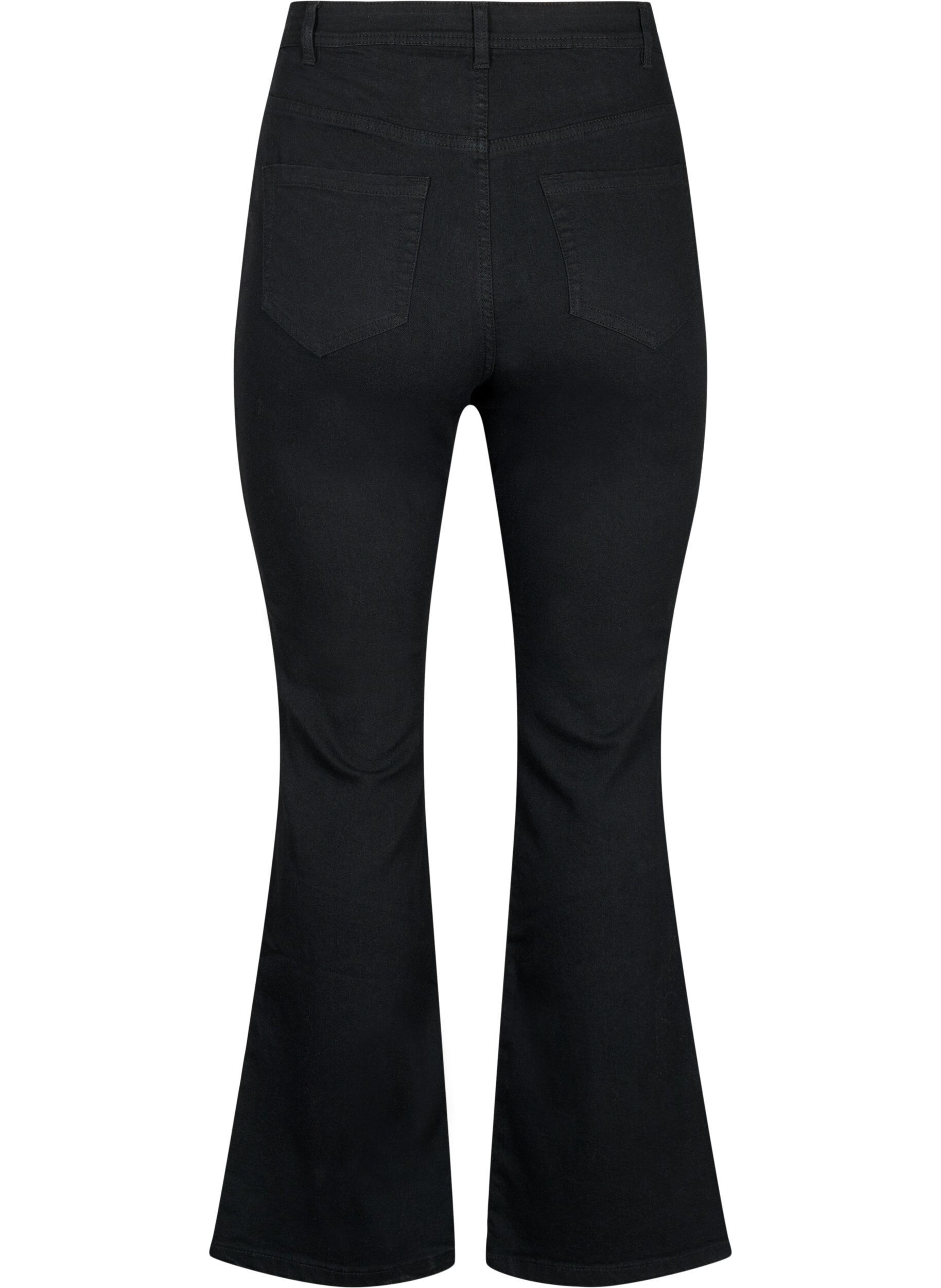 FLASH - Højtaljede jeans med bootcut