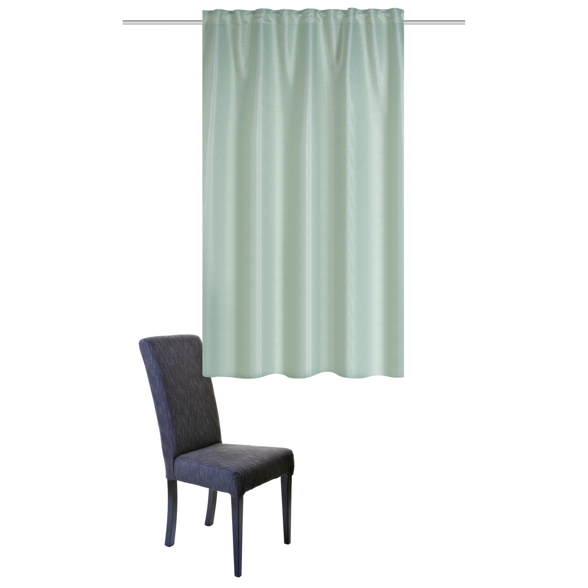 Kombibandschal JOHN - mint - verdunkelnd - 135x145 cm