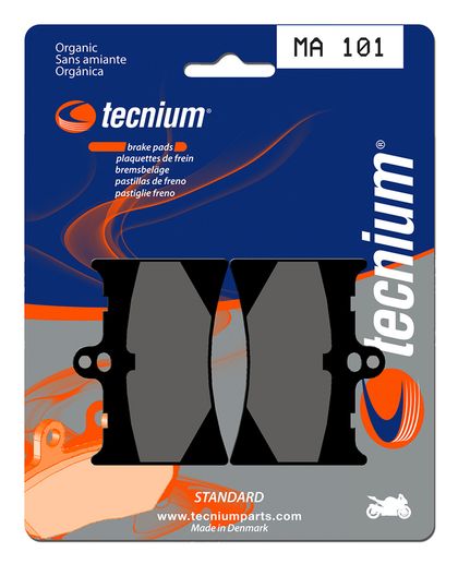 Plaquettes de freins Tecnium route organique - MA101