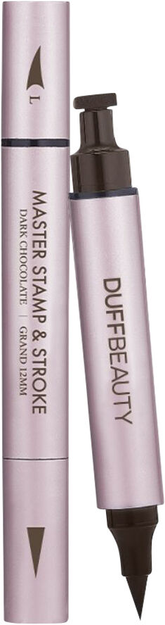 DUFFBEAUTY Master Stamp & Stroke Eyeliner Dark Chocolate - Grand 12mm