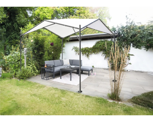 Tuinpaviljoen Soluna Kalea 350 x 350 x 270 cm wit