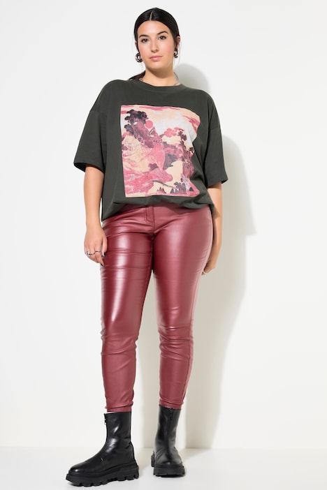 Skinny Jeans, schmal geschnitten, 5-Pocket, beschichtet