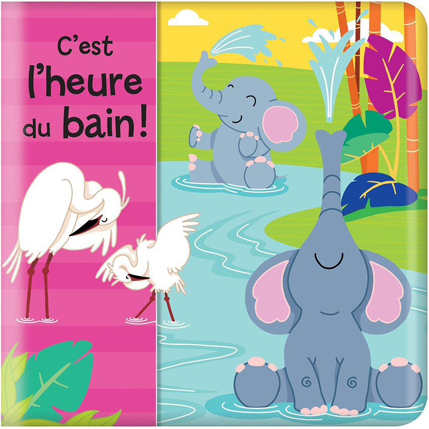 Mon livre c'est l'heure du bain !