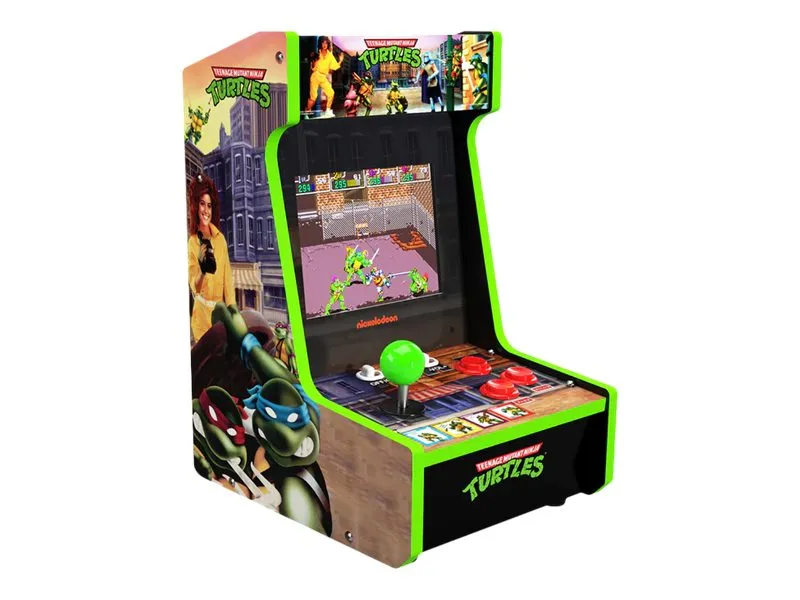 Arcade1Up Teenage Munant Ninja Turtles - Counter-cade - Teenage Mutant Ninja Turtles, Teenage Mutant Ninja Turtles: Turtles in Time