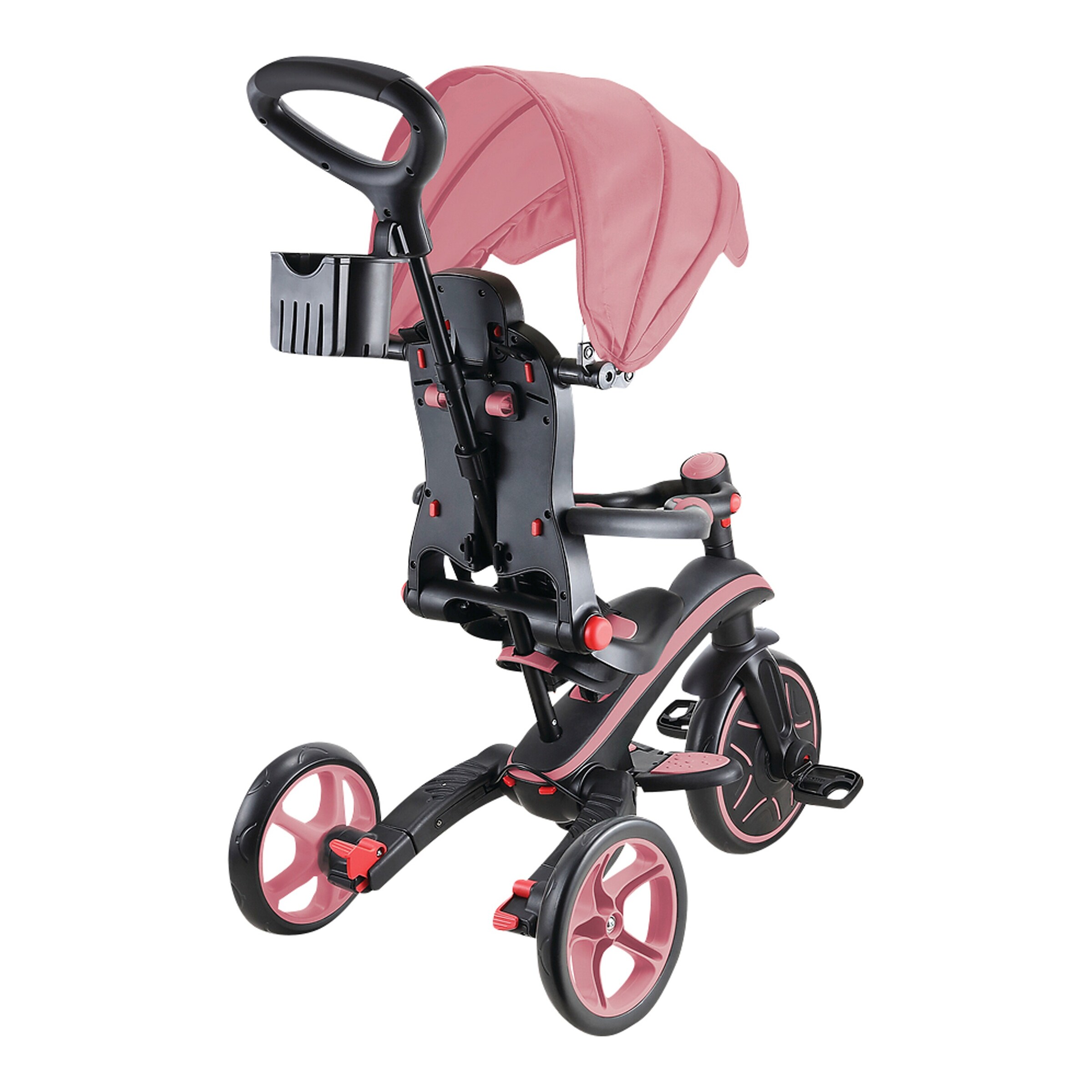 Globber Dreirad Explorer Trike foldable 4in1 rosa
