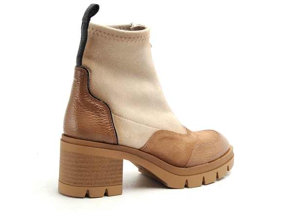 Hispanitas boots bottine talons femme hi222372 beige